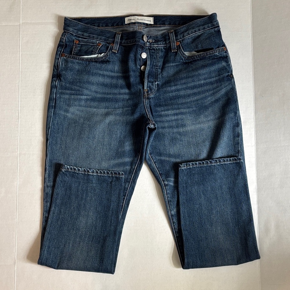 GAP 1969 Dark Blue Boyfriend Jeans